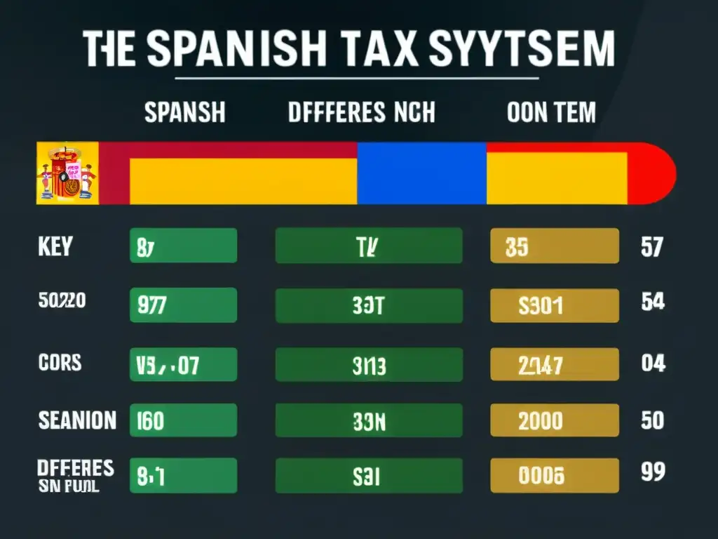 Comparativa de sistemas fiscales: España vs Comparativa detallada de los sistemas tributarios: resalta las diferencias modelo tributario español y otros países