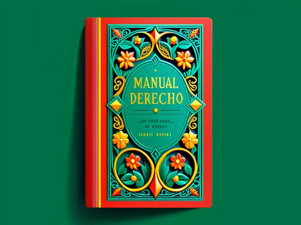 Manual de Derecho Tributario: Detalles Impresionantes Detallada imagen del Manual de Derecho Tributario de Martín Queralt, resaltando su diseño vibrante y profesional