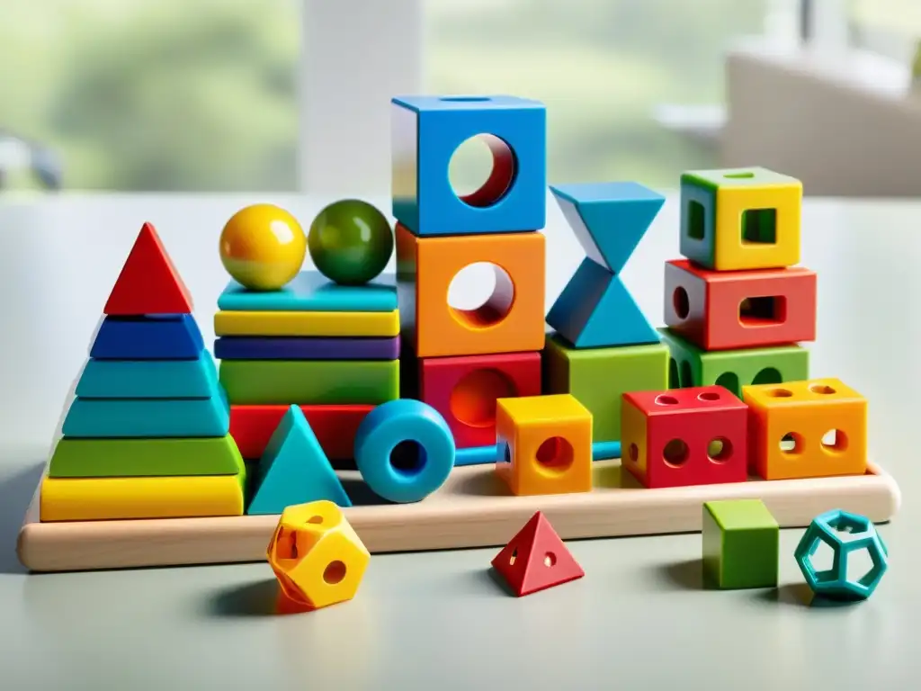 Juguetes educativos detallados: desarrollo infantil a todo color Detalles vívidos de juguetes educativos con aplicabilidad del IVA reducido, resaltando la calidad y la diversión para el desarrollo infantil