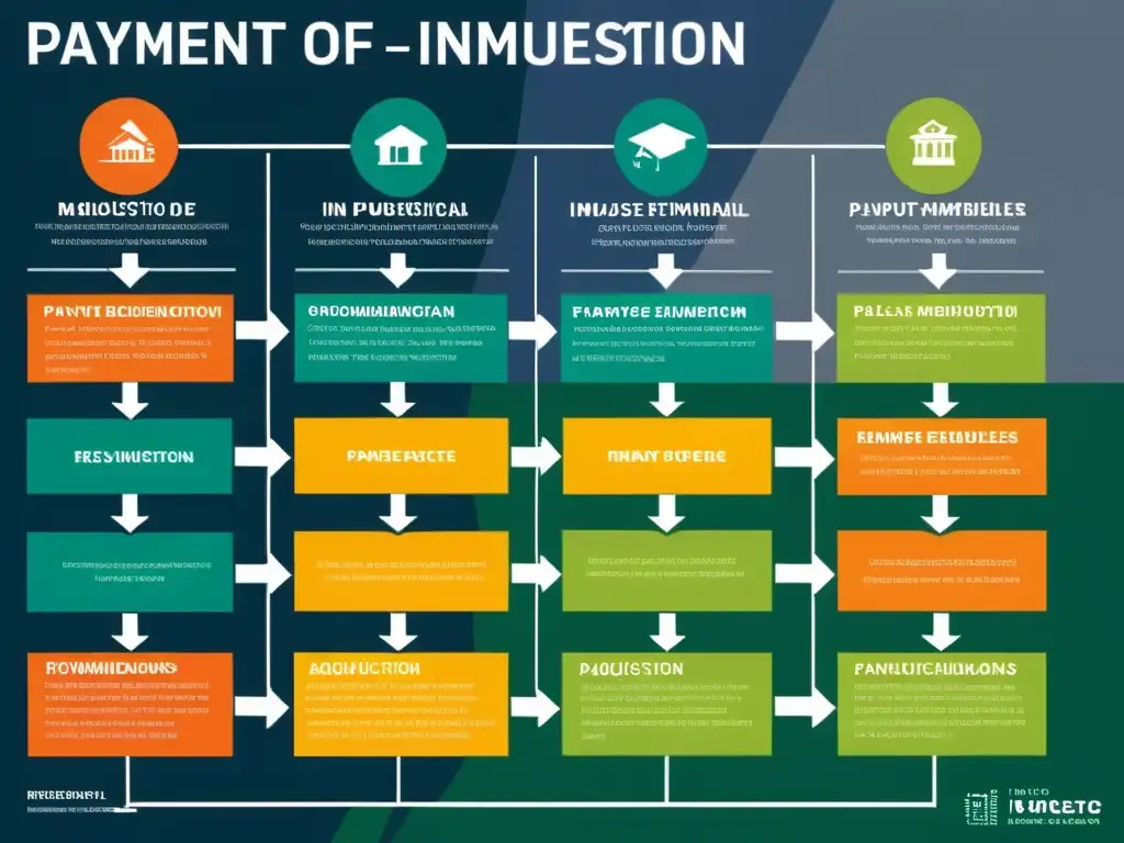 Guía visual para optimizar el Impuesto sobre Adquisición de Inmuebles Flujo gráfico moderno detallando recomendaciones clave para optimizar el pago del Impuesto sobre Adquisición de Inmuebles