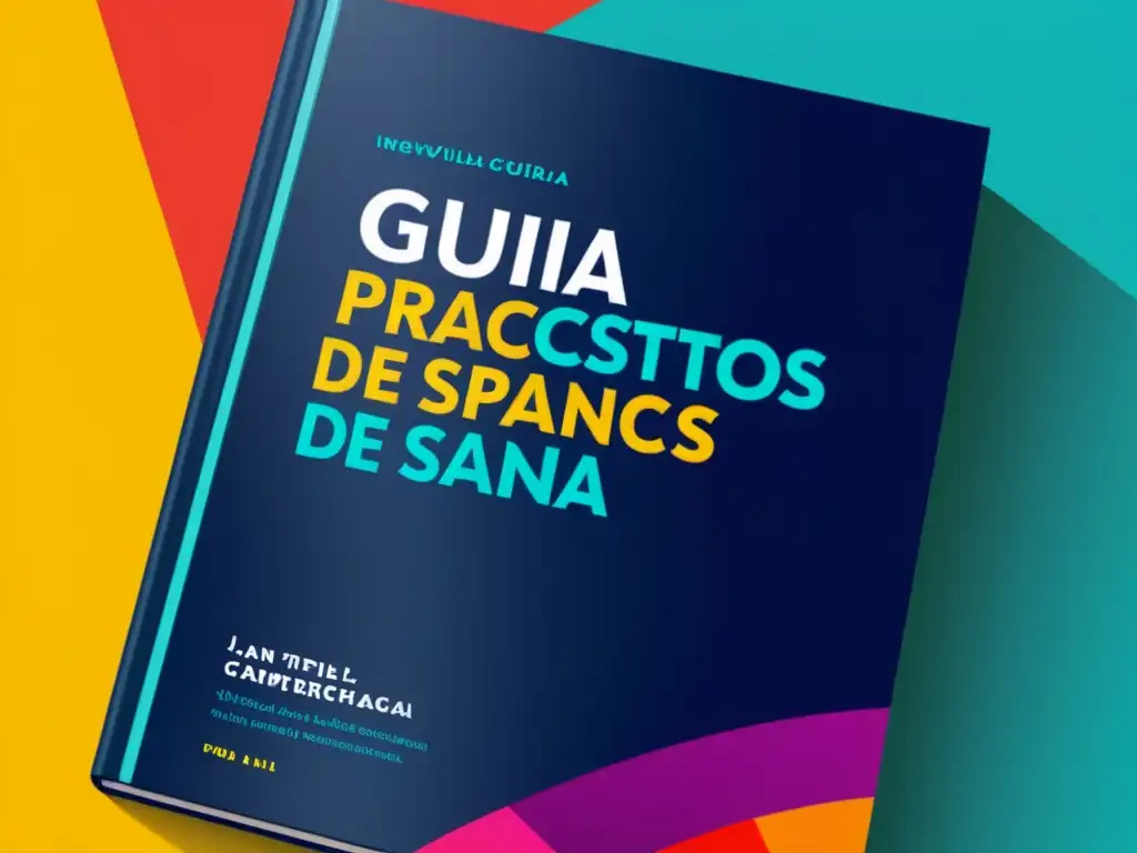 Guía Práctica de Impuestos en España: Portada Profesional y Contemporánea Portada moderna y vibrante de la Guía Práctica de Impuestos en España